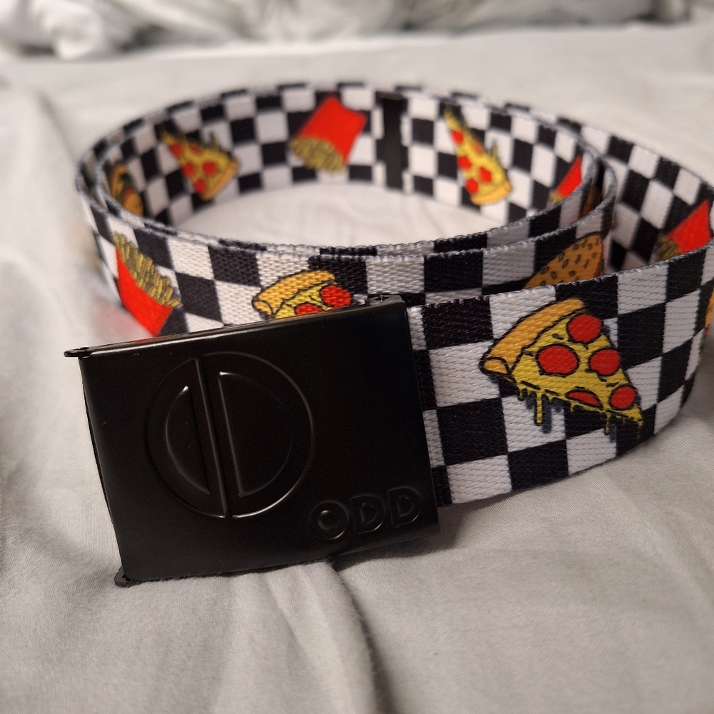 ODO Woven Belt Fast Food Themed